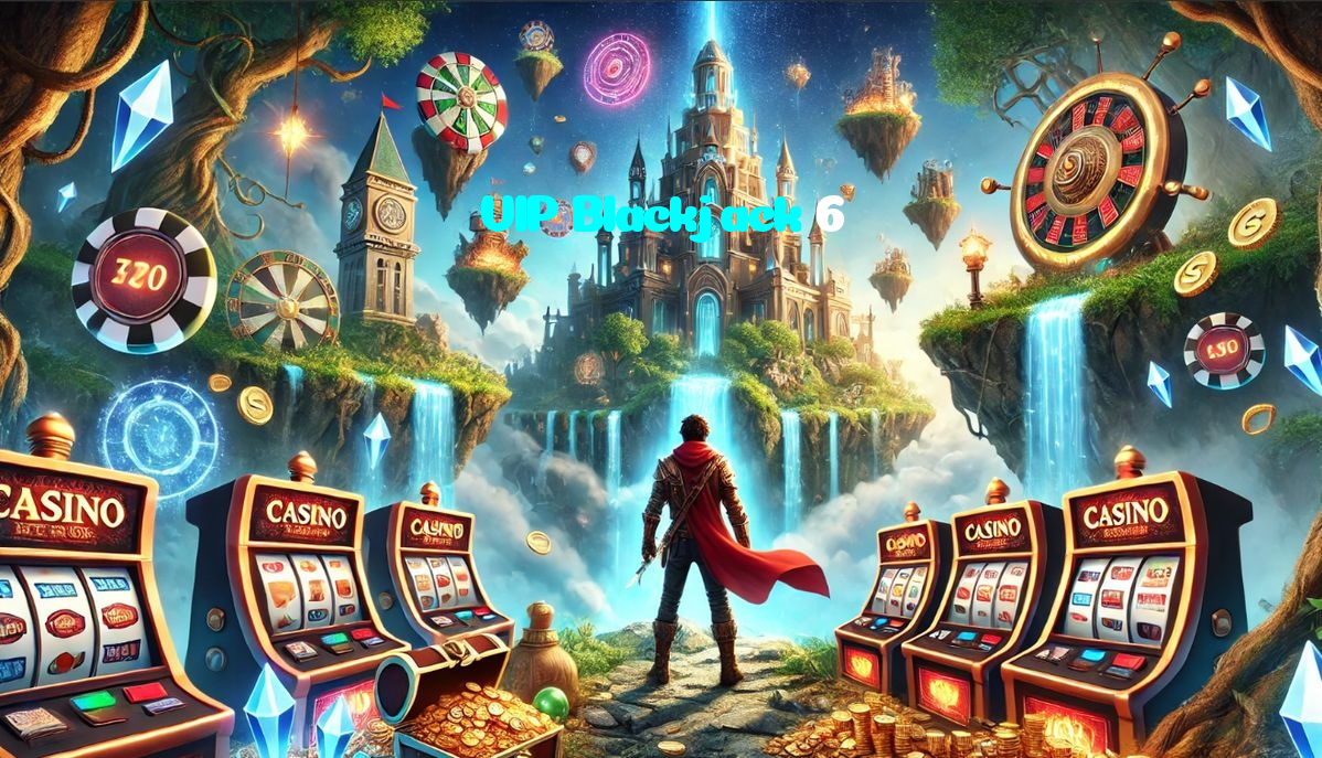 VIP Blackjack 6 casino presented on mobile device in Pakistan with slots and live games
